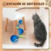 Juguete Interactivo para Gatos, Pelota Inteligente con Cola, Pet Gravity