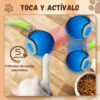 Juguete Interactivo para Gatos, Pelota Inteligente con Cola, Pet Gravity