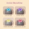 Juguete Inteligente para Gatos, Pelota Interactiva con Felpa y Luces LED