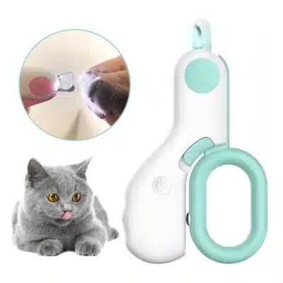 Cortauñas Led Para Gatos Cachorros y Animales Pequeños