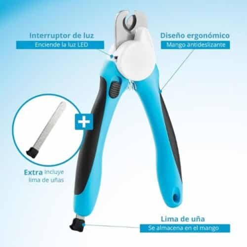 Cortauñas Led Para Perros Medianos Y Grandes Con Lima