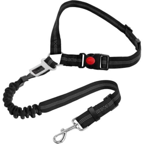 Correa para Perros de Seguridad en Coche Ajustable Multifuncional 3 en 1