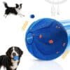 Pelota Interactiva para Perros, Juguete de Rebote Super Resistente de ETPU