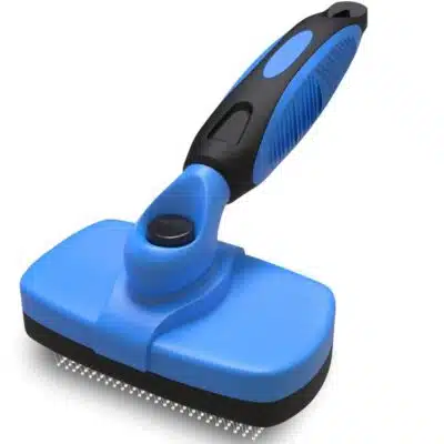 Cepillo para Perros y Gatos Removedor de Pelo Corto y Largo con Cerdas Retráctiles