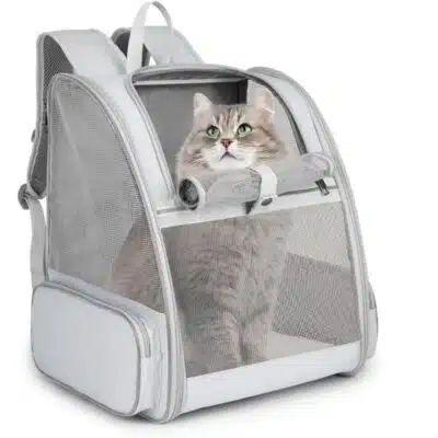 Mochila Plegable para Gatos y Mascotas Pequeñas